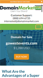 Mobile Screenshot of gowestevents.com